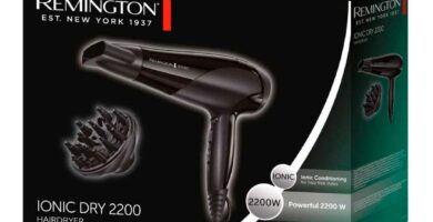 caja secador remington ionic dry 2200