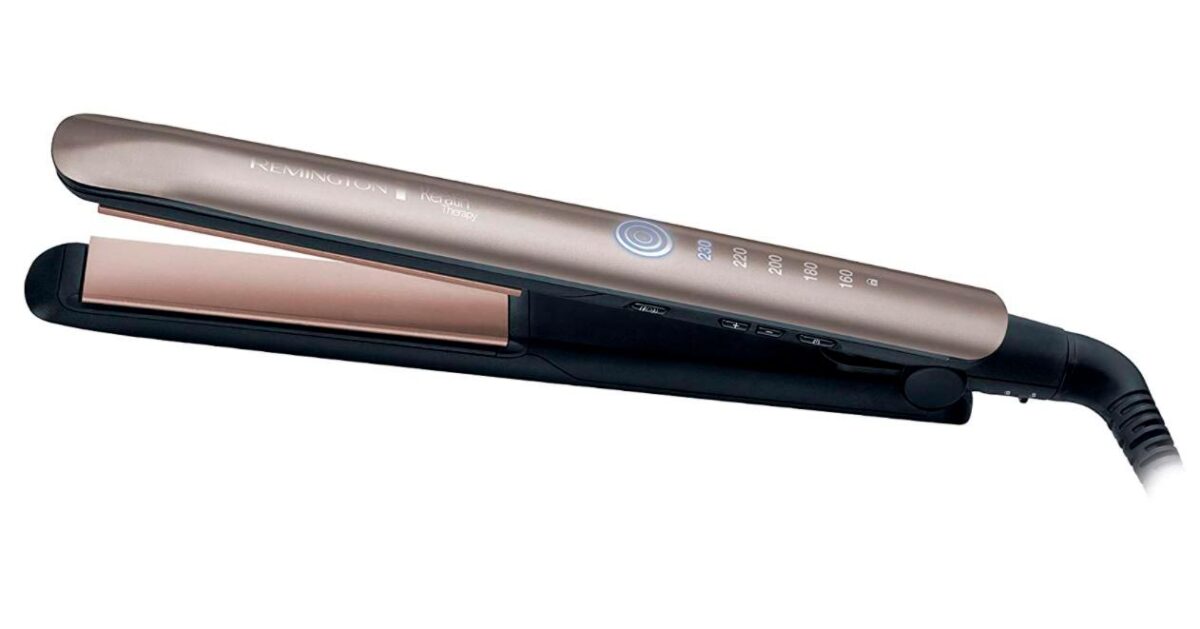 Plancha Remington Keratin Therapy Pro S8590